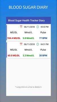 Blood Sugar Diary screenshot 3