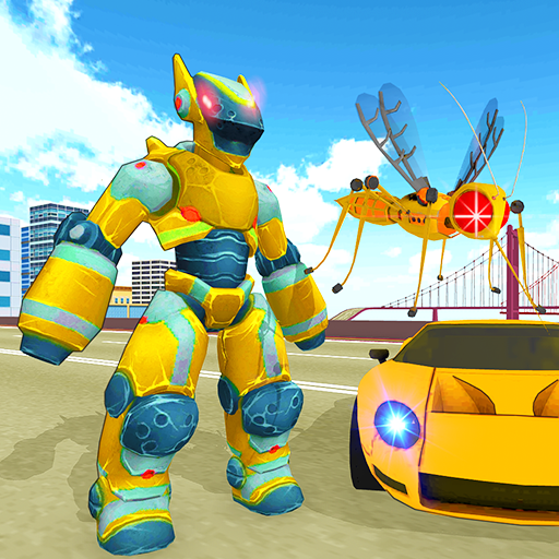 Mosquito Robot Game:Real Robot Car Simulator 2020 icon