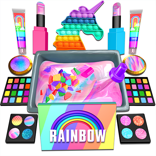 Mix Makeup &amp; Pop it into Slime icon