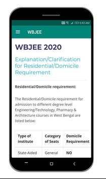 WBJEE 2020 screenshot 4