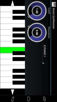 Music Synthesizer for Android screenshot 1