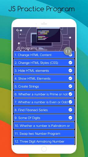 JavaScript Offline Tutorial screenshot 7
