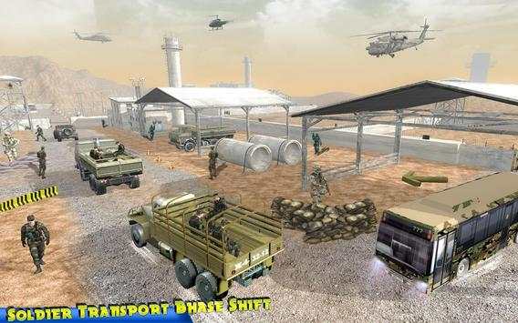 Drive Army Bus Parking Base Duty screenshot 2