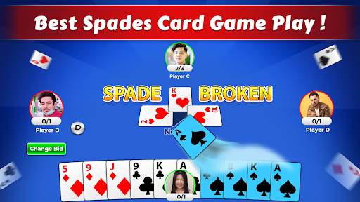 Spades Offline Card Game screenshot 5