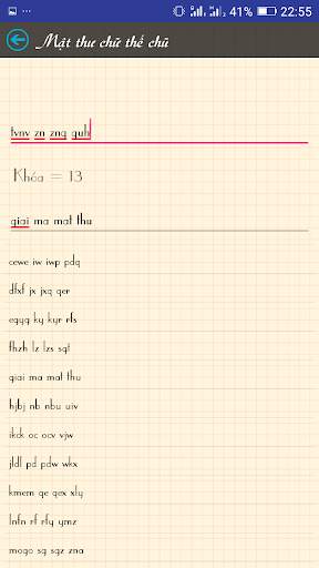 Cryptogram Solving screenshot 3