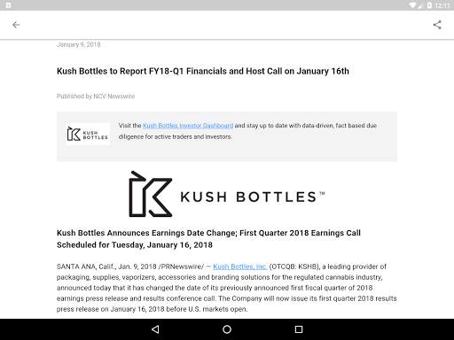 New Cannabis Ventures screenshot 12
