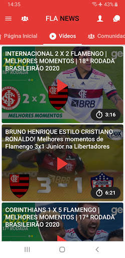 FLA NEWS - Notícias e Jogos do Flamengo Hoje screenshot 3