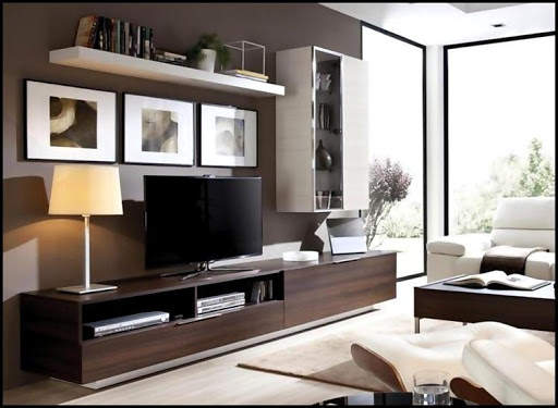 TV Cabinet Design Wallpaper скриншот 2