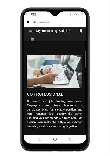 CV Maker & Resume Maker скриншот 4