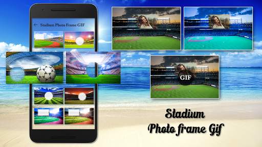Sports Stadium Photo Frame Editor screenshot 1