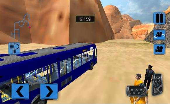 Police Bus Prisoner Transport screenshot 4