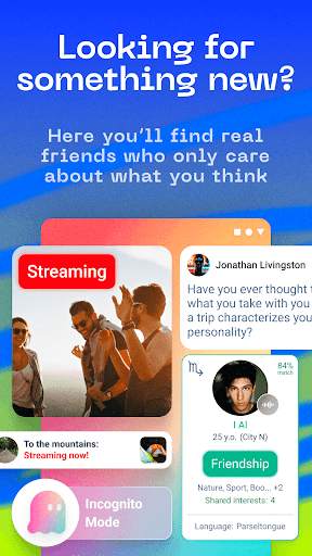 Anon lite: social, new friends screenshot 2