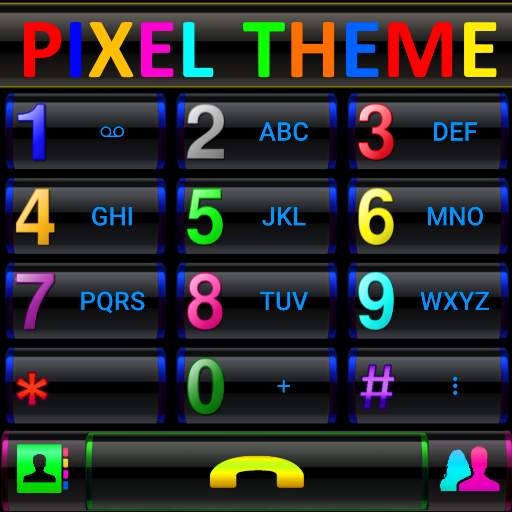 PP THEME PIXELPHONE BLACK COLORS 1.0