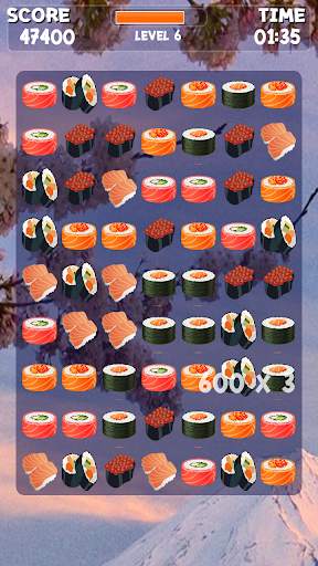 Sushi Match 3 Game screenshot 4