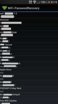 [ROOT] WiFi Password Recovery screenshot 1