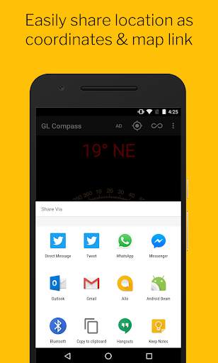 GL Compass - Smart Compass, Location, Flashlight screenshot 5