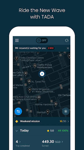 TADA Driver screenshot 1