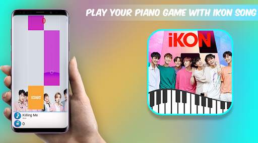 iKon Piano Game - I'M OK screenshot 1