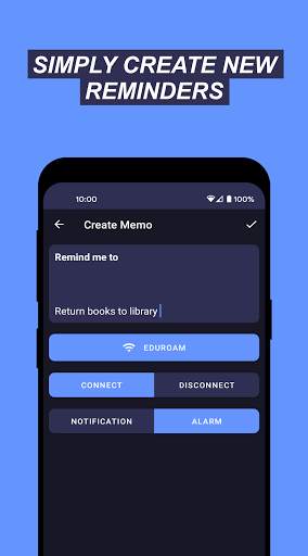 WifiMemo - Wifi Notifications & Alarms screenshot 2