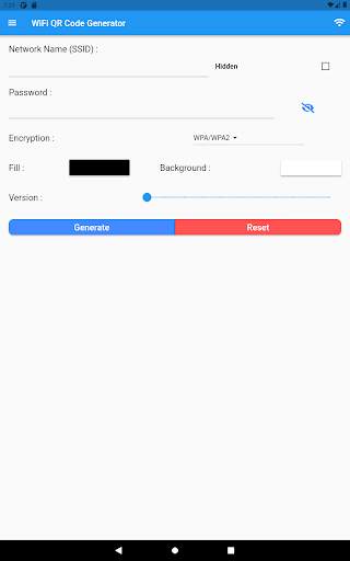 WiFi QR Code Generator screenshot 4