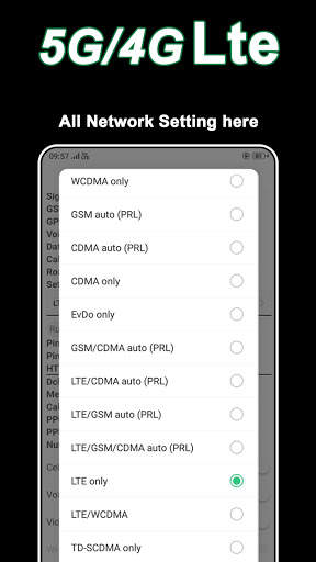4G LTE Only - 4g LTE Mode screenshot 2