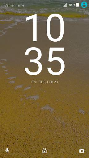 Sandy theme for XPERIA screenshot 3