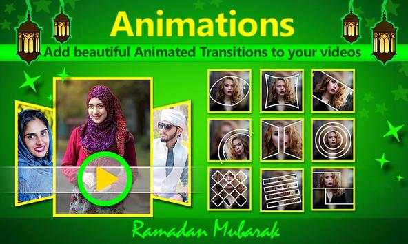 Eid Mubarak Video Maker - photo video maker screenshot 5