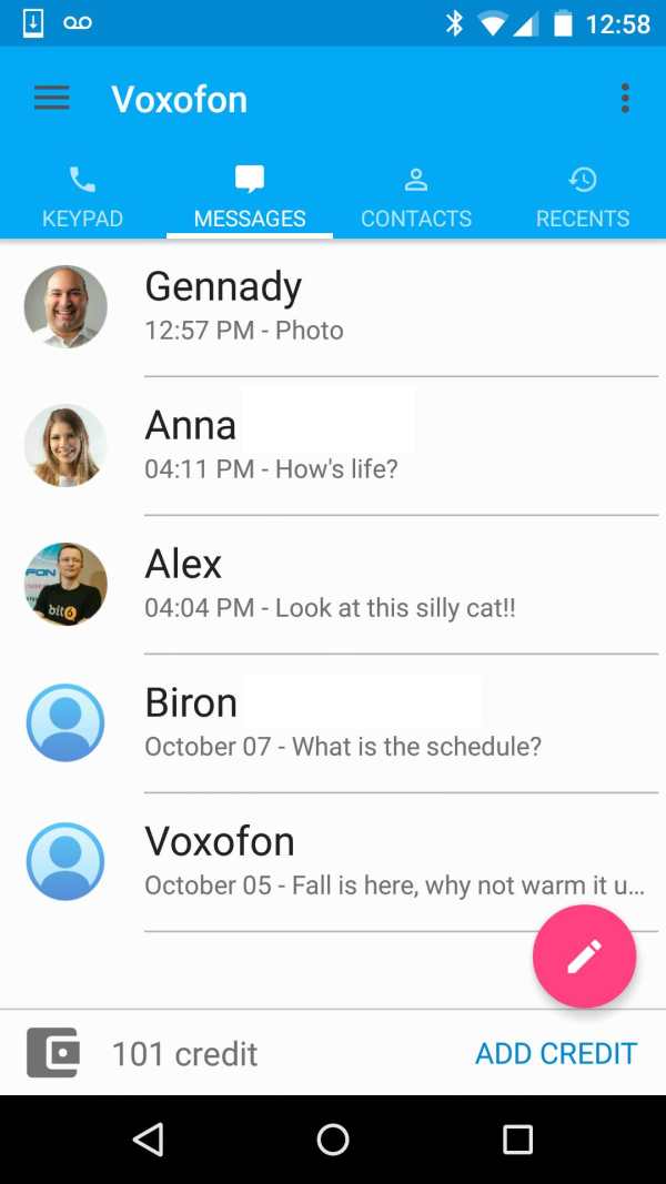 Free Calls, Messages & International Calling screenshot 2