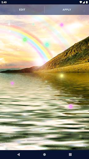 Rainbow Nature Live Wallpaper screenshot 4
