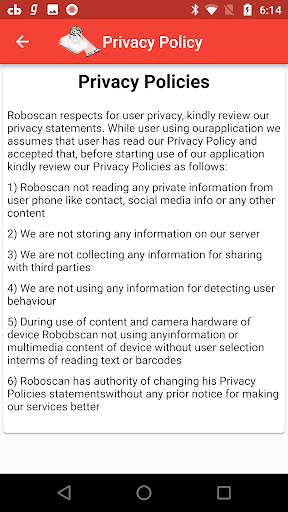 Roboscan 8 تصوير الشاشة