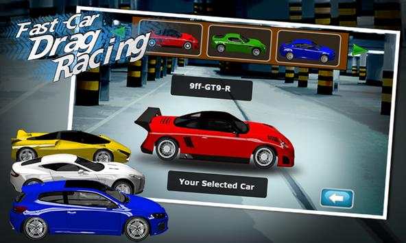 Fast Car Drag Racing screenshot 2