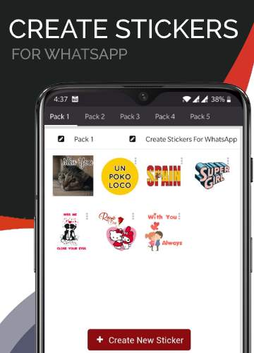 Create Sticker For WhatsApp - Image to WA Sticker screenshot 1
