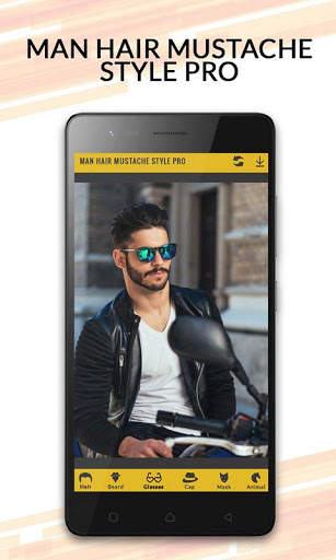 Man Hair Mustache Style Pro screenshot 5