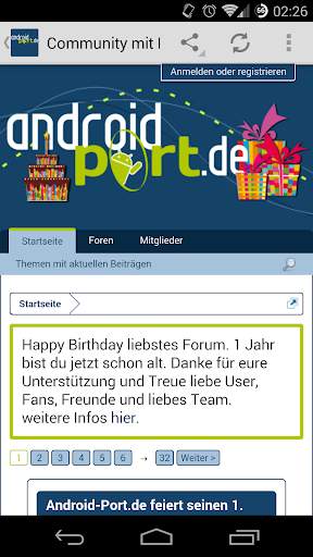AP App (Android-Port.de) screenshot 1