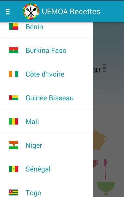 UEMOA Recettes screenshot 1