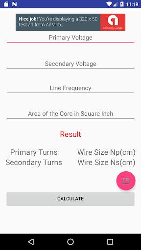 Transformer Designer screenshot 1