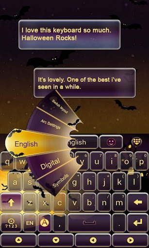 Happy Halloween GO Keyboard screenshot 6
