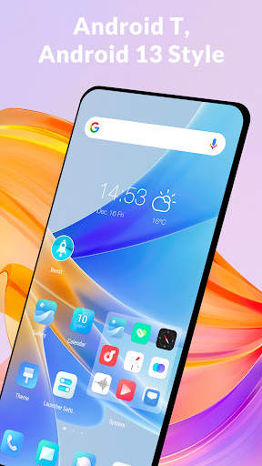 Cool T Launcher for Android 13 screenshot 1