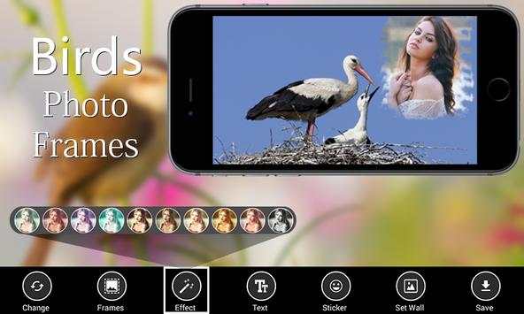 Birds Photo Frames स्क्रीनशॉट 1