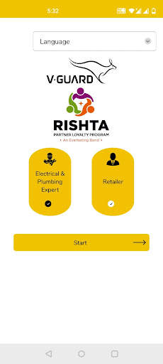V-Guard Rishta Loyalty App screenshot 1