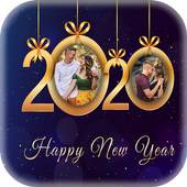 🍾2020 New Year Photo Frames Greeting Wishes⛺🧨 1.1