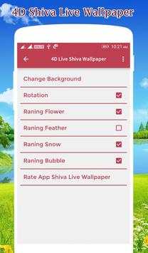 4D Shiv Parvati Live Wallpaper screenshot 1