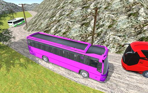 Offroad Mountains Bus Parking Simulator Games 2021 screenshot 1