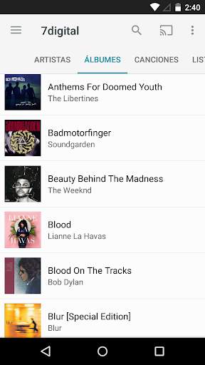 Música en 7digital screenshot 6