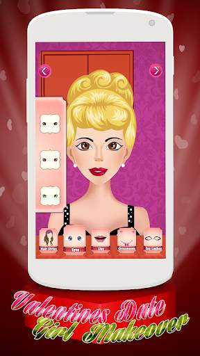 Valentine Makeover - Girl Game screenshot 6