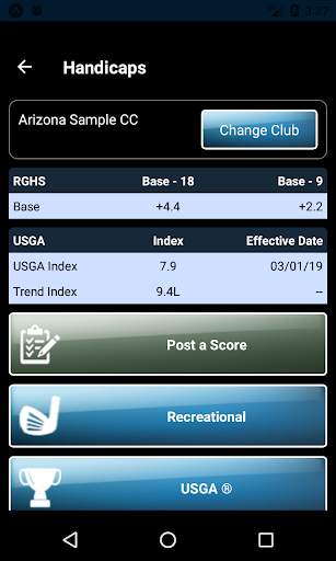 Golf Mobile Network screenshot 1