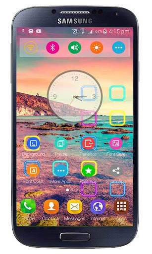 Launcher Oppo F1s Selfie Theme screenshot 2