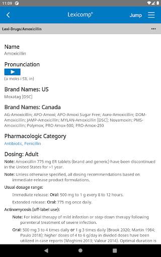 Lexicomp screenshot 8