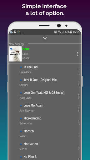 Cloudist - Free Cloud Music Player screenshot 4