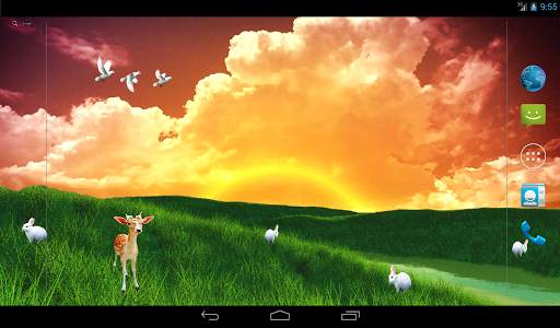 S5 Grass Land Live Wallpaper screenshot 6